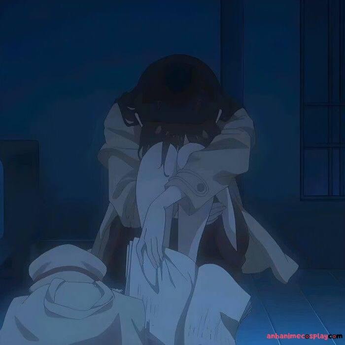 hình ảnh anime buồn nhất girl